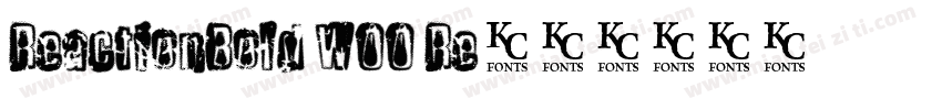 ReactionBold W00 Re字体转换